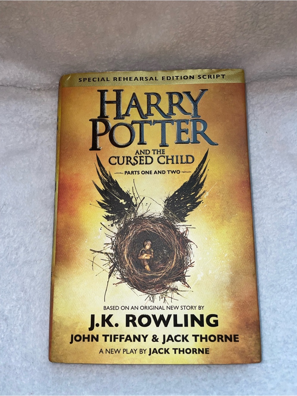 “Harry Potter and the Cursed Child” by J.K. Rowling - Hardcover